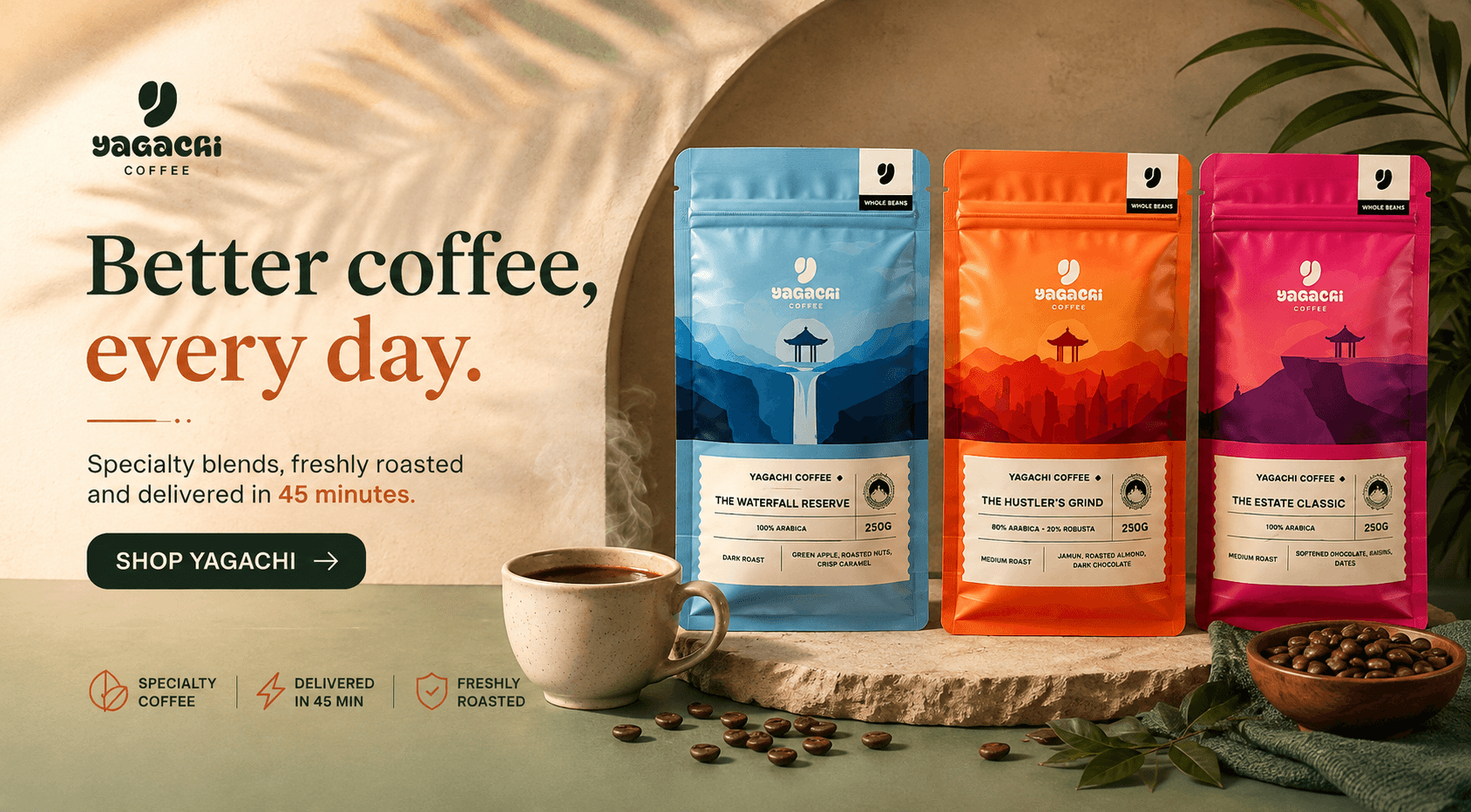 Explore specialty coffee from independent roasters